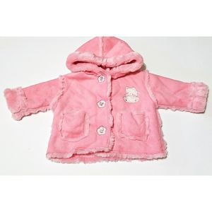 Koala Baby Faux Suede Fur Lined Hooded Coat 0-3 m